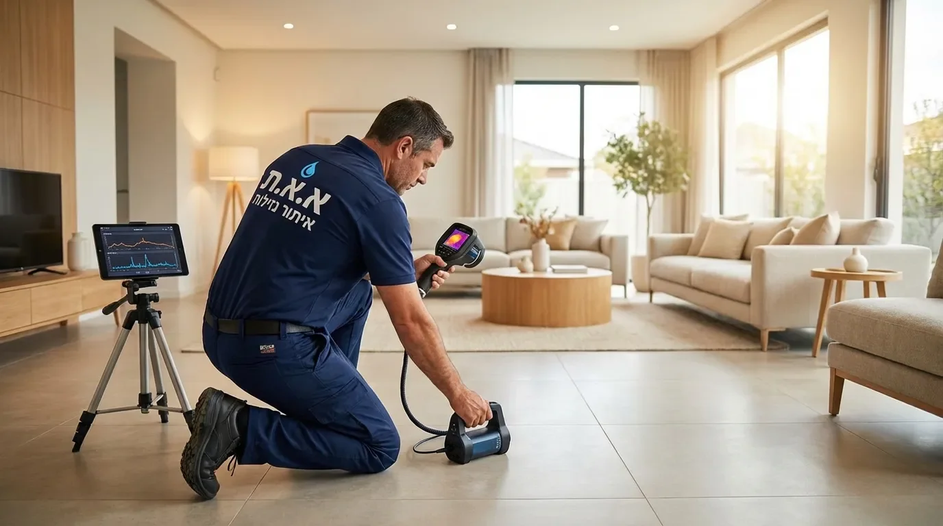 שירותי איתור נזילות מקצועיים עם טכנולוגיה מתקדמת