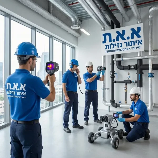 שירותי איתור נזילות לעסקים ומבנים מסחריים